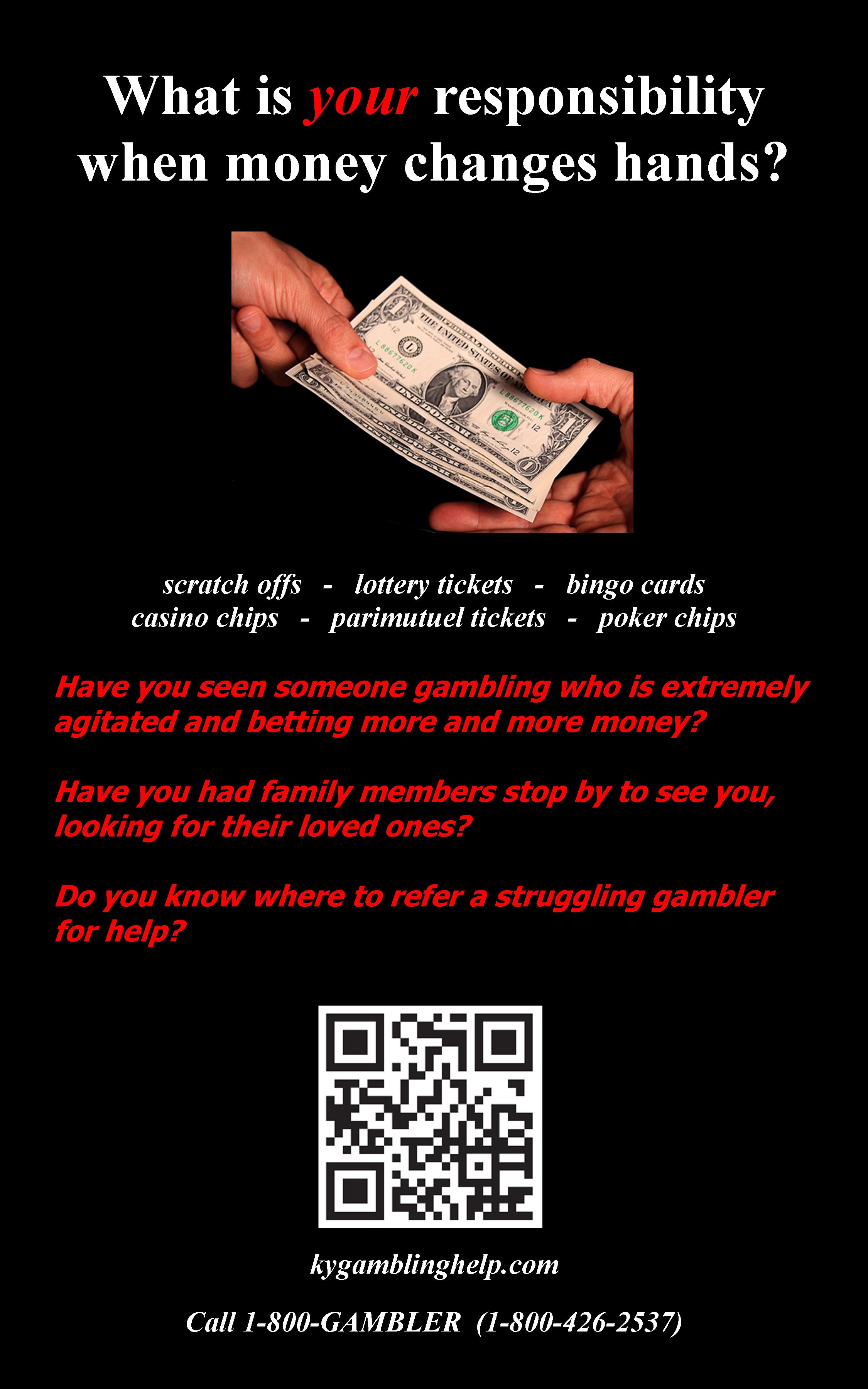 Responsible gambling posters free